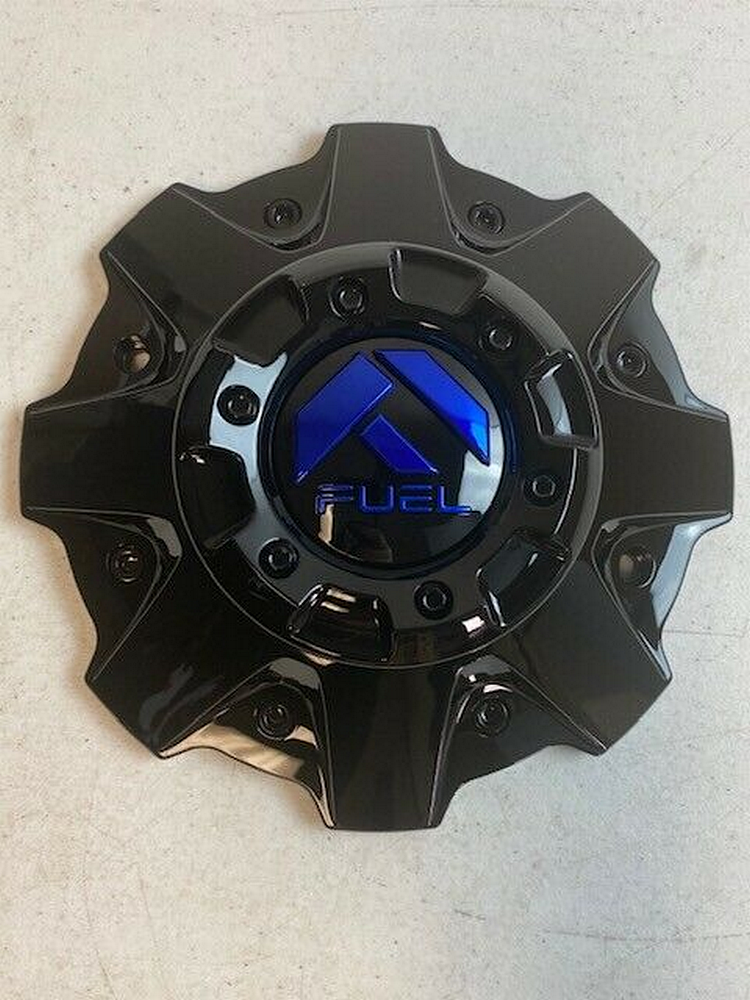 Fuel 1PC FUEL COVERED Center Cap(SHORT)GL-Black BLUE TINT - 1001-79GBK product image