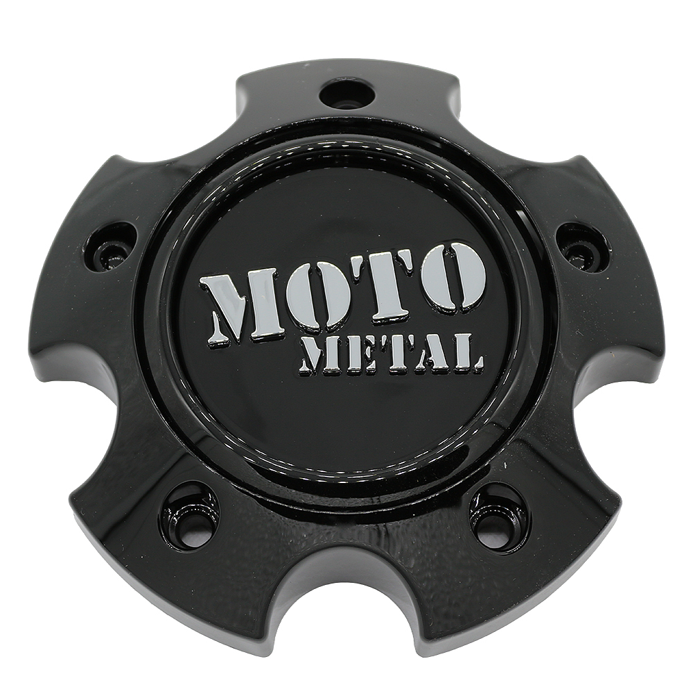Moto Metal Moto Center Cap 5X4.5/120/5 H34 GLOSS Black - 1079L121MO3GB-H34 product image