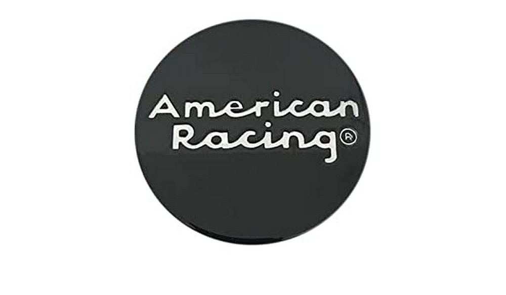 American Racing AR Center Cap STYLE C G-Black SNAP-IN AR LOGO - 490K57AR-S1 product image