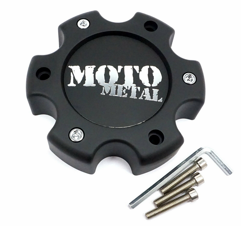 Moto Metal Moto Center Cap MATTE Black 6X135 - NEW LOGO - 845L1402S2 product image