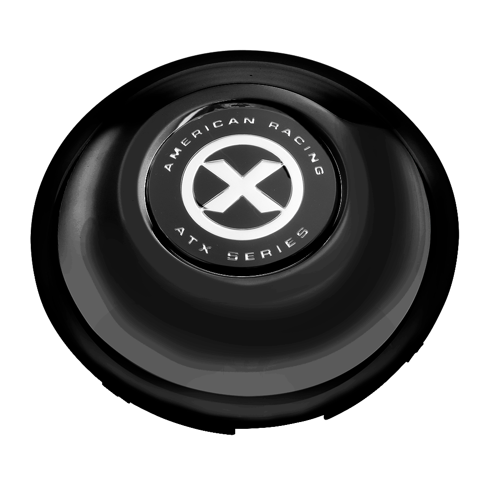 ATX FRONT SNAP IN 5 TAB Center Cap Black - AO19002015B product image