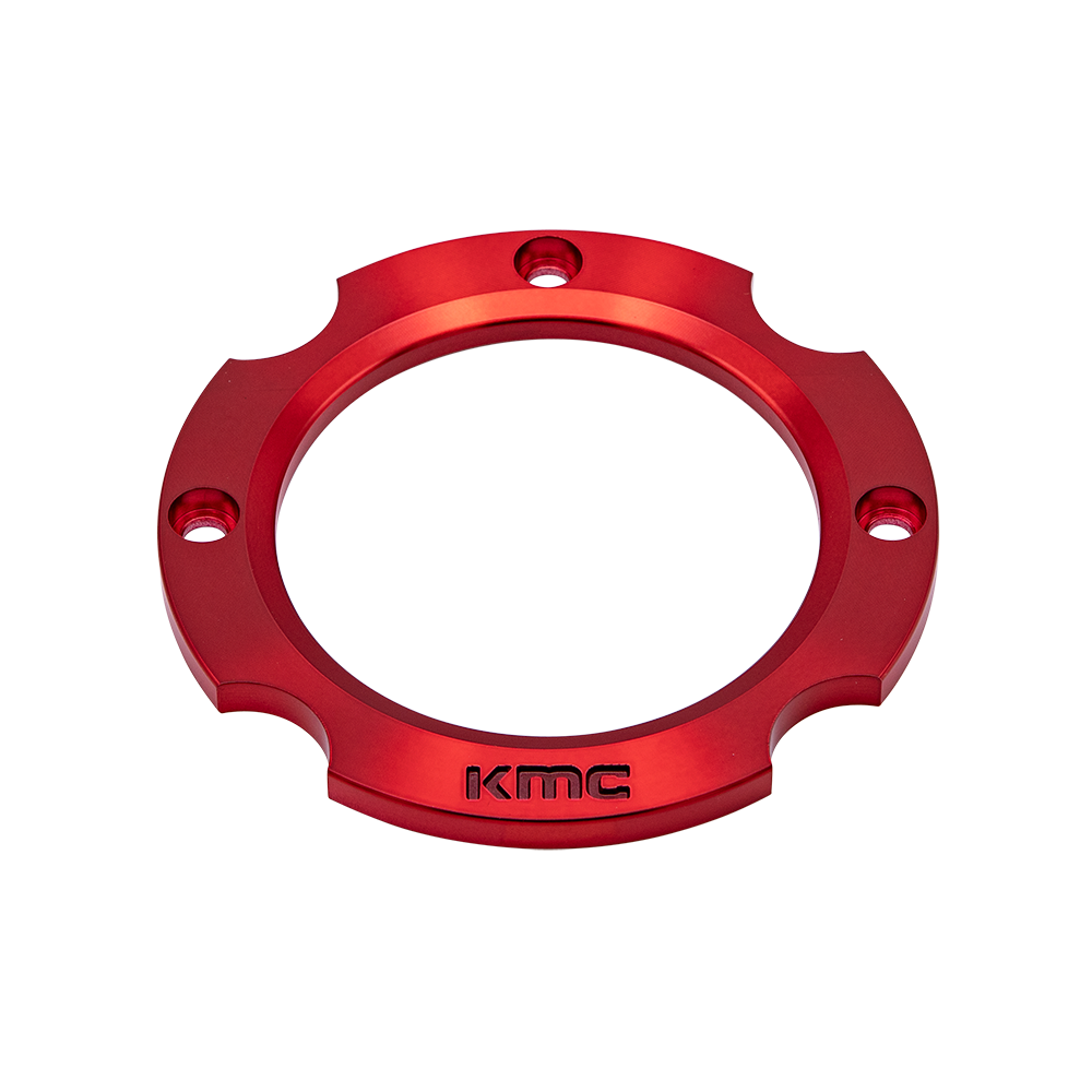 KMC Powersports KS Center Cap RING 4X137 - ANODIZED Red - CAPRING248-RED product image