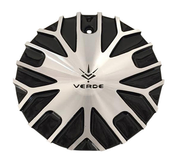 Verde Thorax C-V33-B Black and Machined Center Cap - The Center Cap Store Verde Thorax C-V33-B Black and Machined Center Cap - The Center Cap Store