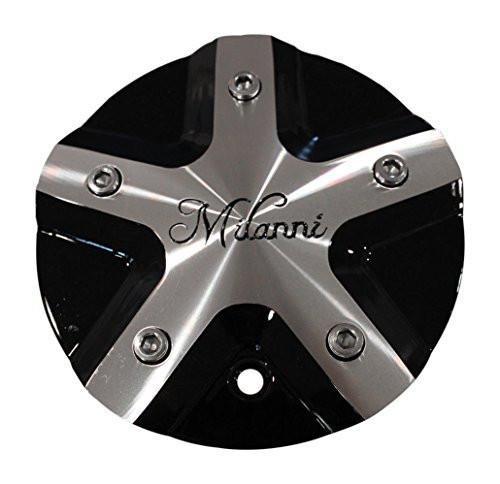 Milanni 457 Force Gloss Black Wheel Rim Center Cap C457MF-CAP - The Center Cap Store