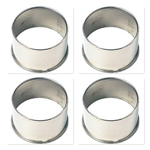 4 Pack AMERICAN RACING 999026 OPEN END STAINLESS CENTER CAP reference image