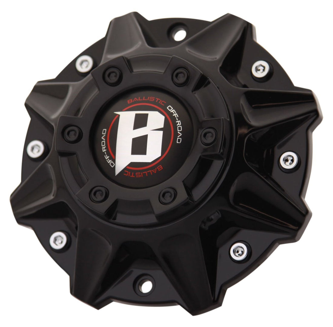 Ballistic Wheels WXORGB Gloss Black Center Cap LG1208-33 LG1208-34 reference image
