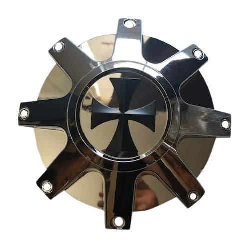 Cali Offroad Distorted Wheels C109106C C819401 Chrome Center Cap reference image