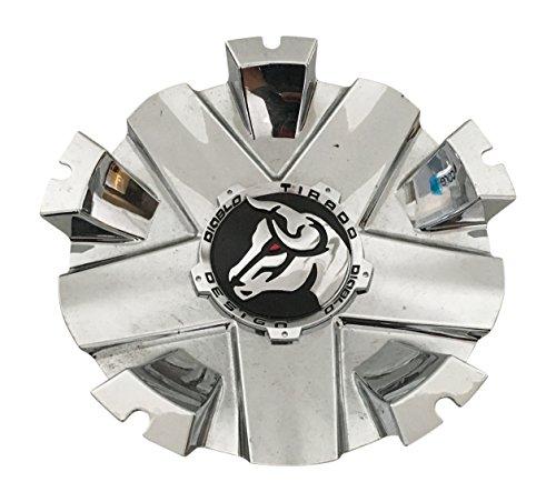 Diablo Wheels 1273L206 Chrome Wheel Center Cap reference image