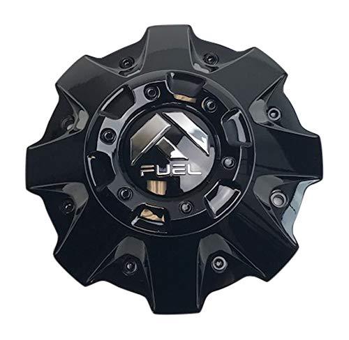 Fuel Offroad Wheels 1001-63GBR Gloss Black Center Cap with Black Rivets reference image