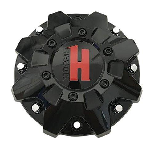 Havok Wheels CBH103-A2P Gloss Black Wheel Center Cap reference image