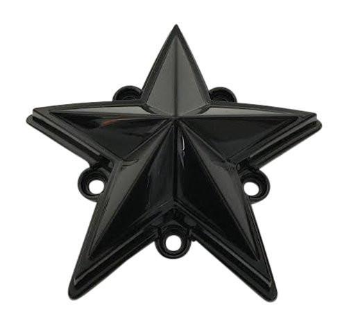 KMC XD Series Rockstar XD775STARB Gloss Black Replacement Star reference image