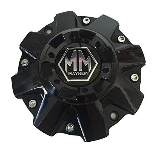 Mayhem Wheels Gloss Black C108040B01 806804B C-231-2 C-231-1-2 Center Cap reference image