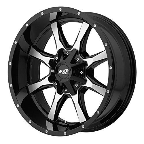 Moto Metal MO970 Gloss Black Wheel Machined with Milled Accents ("/6x135mm, + offset) reference image