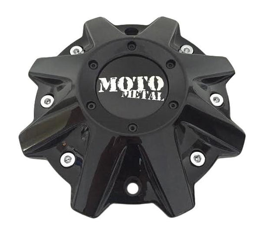 Moto Metal Wheels MO479L214GBO MO 497L214 Gloss Black Center Cap reference image