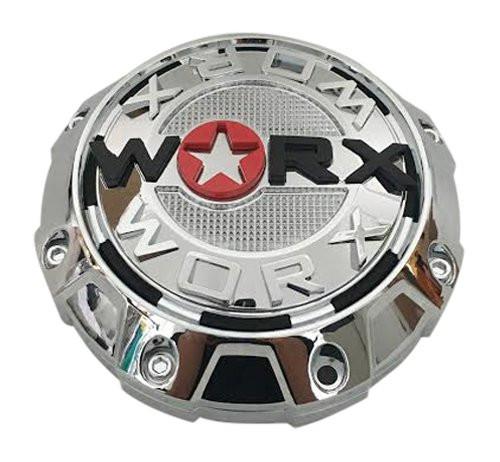 WORX Wheels ULT-WRX-8856-C-L 30171765F-A LG1207-40 Chrome Wheel Center Cap reference image