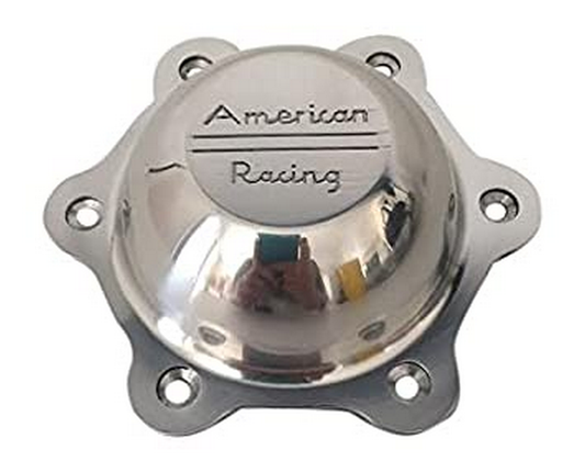 American Racing AR Center Cap AR104 POLISHED ALUMINUM 6 EAR - 000000000003565293 product image