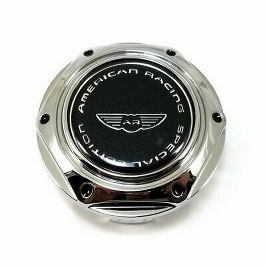 American Racing AR Center Cap Ar105m/Ar605ms/AR690 Chrome AR LOGO - 000000001258100011 product image