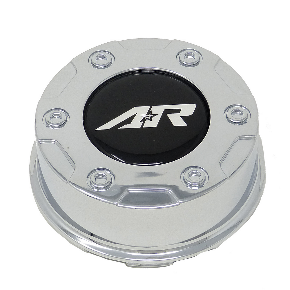 American Racing AR Center Cap 3.26'' Chrome SNAP IN AR LOGO - 000000001326100941 product image