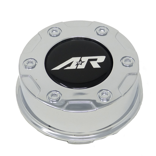 American Racing AR Center Cap 3.26'' Chrome SNAP IN AR LOGO - 000000001326100941 product image
