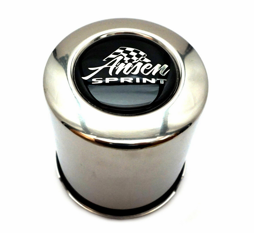 American Racing Vintage Chrome STEEL P-THRU SMALL 5 LUG ANSEN LOGO Center Cap - 000000001330000099 product image