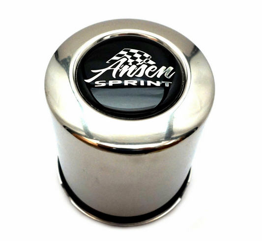 American Racing Vintage Chrome STEEL P-THRU SMALL 5 LUG ANSEN LOGO Center Cap - 000000001330000099 product image