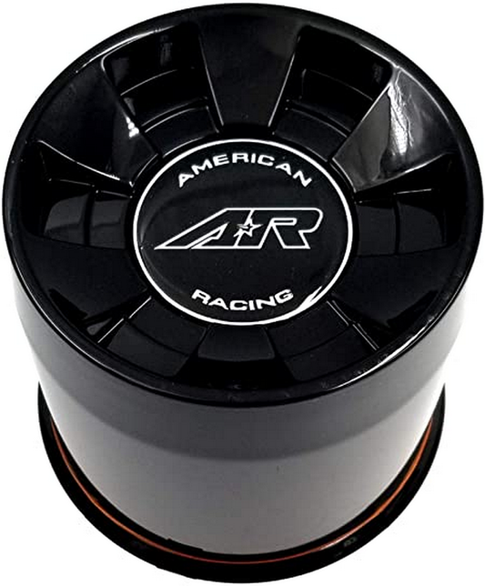 American Racing AR910 8 LUG PUSH-THRU Center Cap GLOSS Black - 000000001515003019 product image