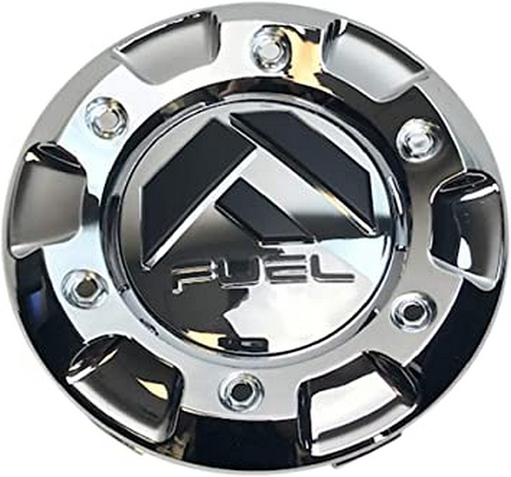 Fuel 1PC FUEL Chrome 6 LUG Center Cap-SHORT (1.35") - 1001-58 product image