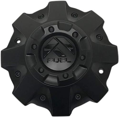 Fuel 1PC FUEL Black ON Black COVCAP 5/6 LUG-Black RIVET Center Cap - 1001-63MBGB product image