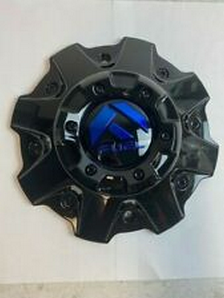 Fuel 1PC FUEL MATTE Black Center Cap Red LOGO - 5/6 LUG - 1001-63MBQ product image
