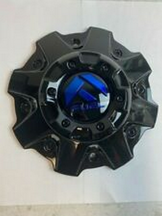 Fuel 1PC FUEL MATTE Black Center Cap Red LOGO - 5/6 LUG - 1001-63MBQ product image