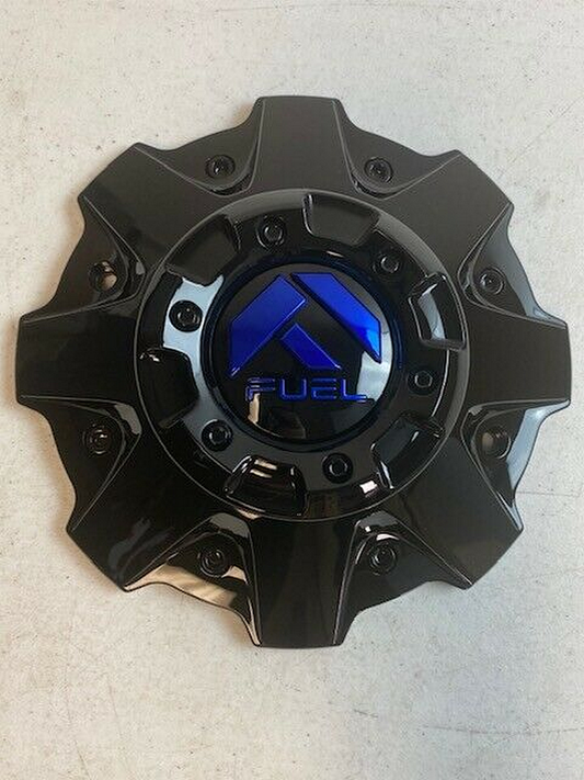 Fuel 1PC FUEL COVERED Center Cap(SHORT)GL-Black BLUE TINT - 1001-79GBK product image