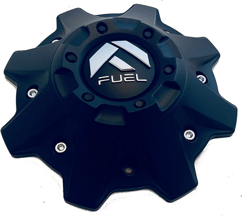 Fuel 1PC FUEL 8 LUG MATTE Black Center Cap (FLAT BOTTOM) - 1001-83MB product image