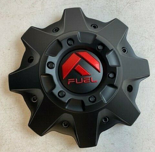 Fuel 1PC FUEL BOLT ON Center Cap (MBLK/Red) - 5X5.0 - 1002-33MBQ product image