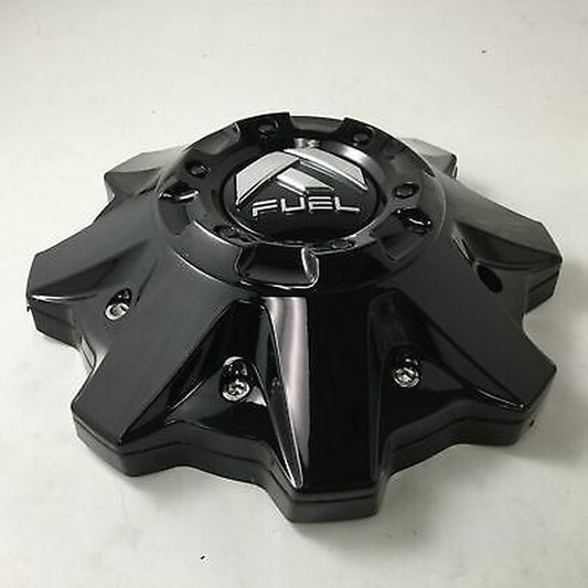 Fuel 1PC FUEL GL-Black (FLAT) 8L 2.4"-Black BOLTS Center Cap - 1002-49GBR product image