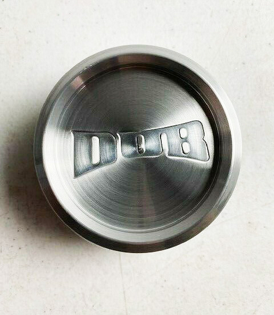 DUB 1PC TALL 1.7" DUB Aluminum 3"O-RING Center Cap-MACHFNSH - 1003-06-04M product image