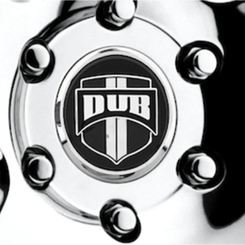 DUB 1PC DUB LENS CLAD 3.0" O-RING Center Cap - 1003-07-04 product image