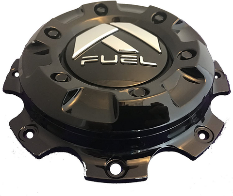 Fuel 1PC FUEL DUALIE Center Cap-FRONT Gloss Black FOR 17/82 - 1003-27GB product image
