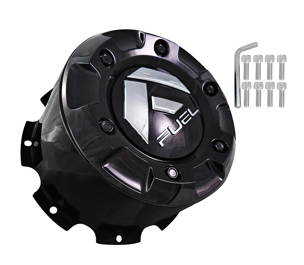 Fuel 1PC FUEL DUALIE Center Cap-REAR Gloss Black FOR 92/93 - 1003-38GB product image