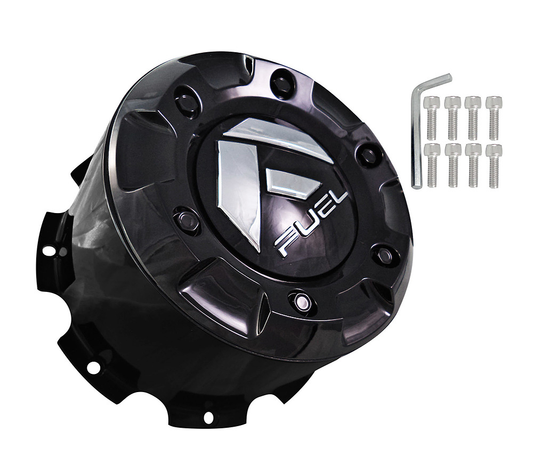 Fuel 1PC FUEL DUALIE Center Cap-REAR Gloss Black FOR 92/93 - 1003-38GB product image
