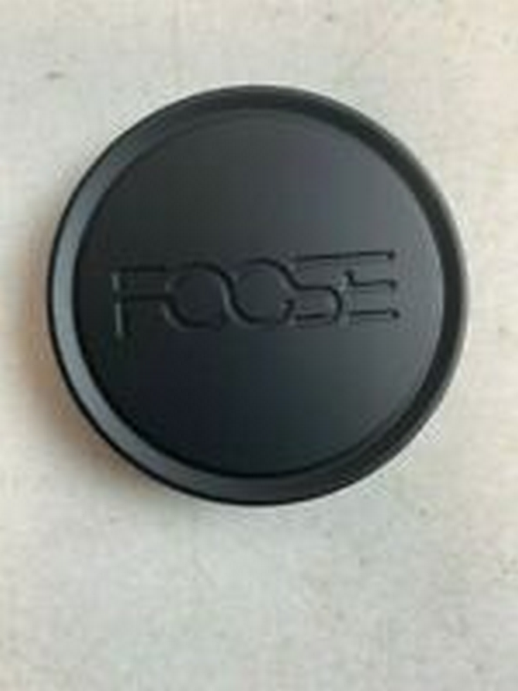 Foose 1PC FOOSE 2.95" FLAT Center Cap-MATTE Black - 1003-54MB product image
