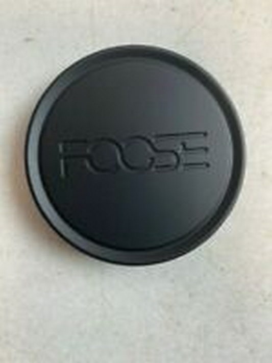 Foose 1PC FOOSE 2.95" FLAT Center Cap-MATTE Black - 1003-54MB product image