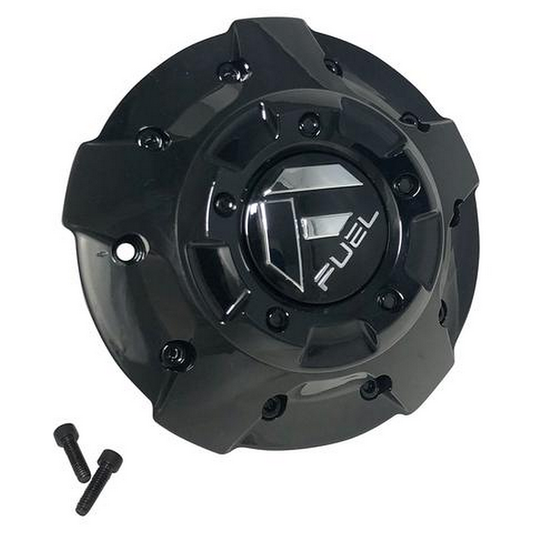 Fuel 1PC FUEL FIVE LEG COVER Center Cap-GL-Black/Black RIV - 1003-81GBR product image