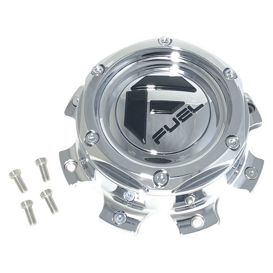 Fuel 1PC FC Center Cap BOLT-ON (Chrome/Gloss Black) 8X6.5/170 (1.72) - 1004-08 product image
