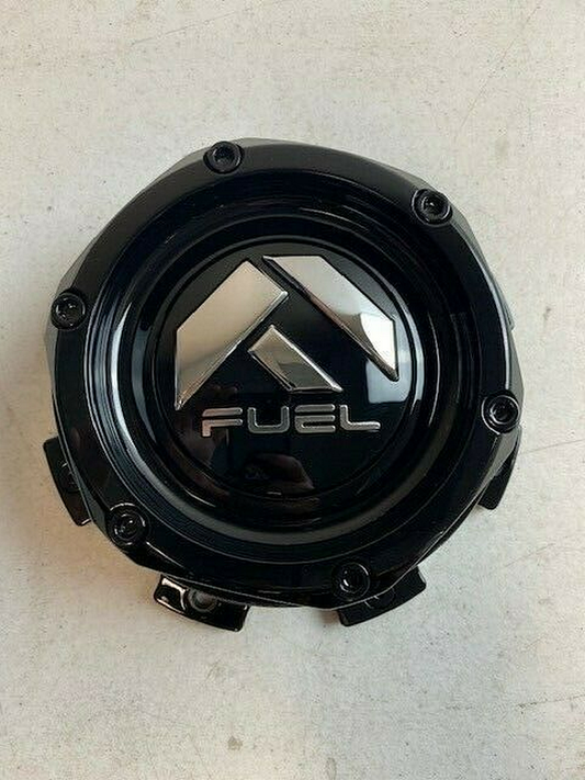 Fuel 1PC FC Center Cap BOLT-ON (Gloss Black/Chrome) 8X6.5/170 (1.72) - 1004-08GB product image