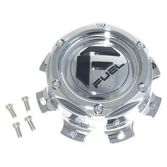 Fuel 1PC FC Center Cap BOLT-ON (Chrome/Gloss Black) 8X6.5/170 (2.51) - 1004-08T product image