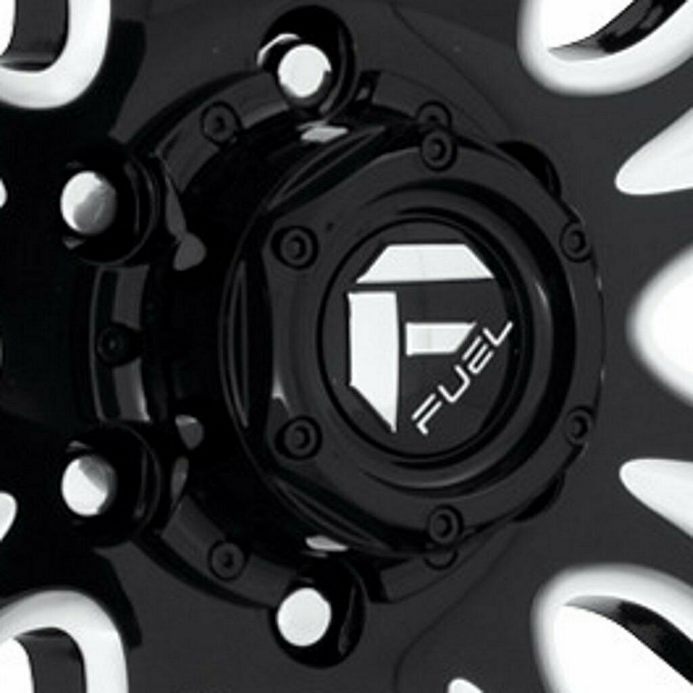 Fuel 1PC FC Center Cap BOLT-ON (Gloss Black/Chrome) 8X6.5/170 (2.51) - 1004-08TGB product image
