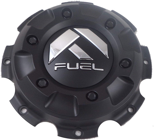 Fuel 1PC FC Center Cap BOLT-ON (Matte Black/Chrome) - 6X135/5.5 - 1004-37MB product image
