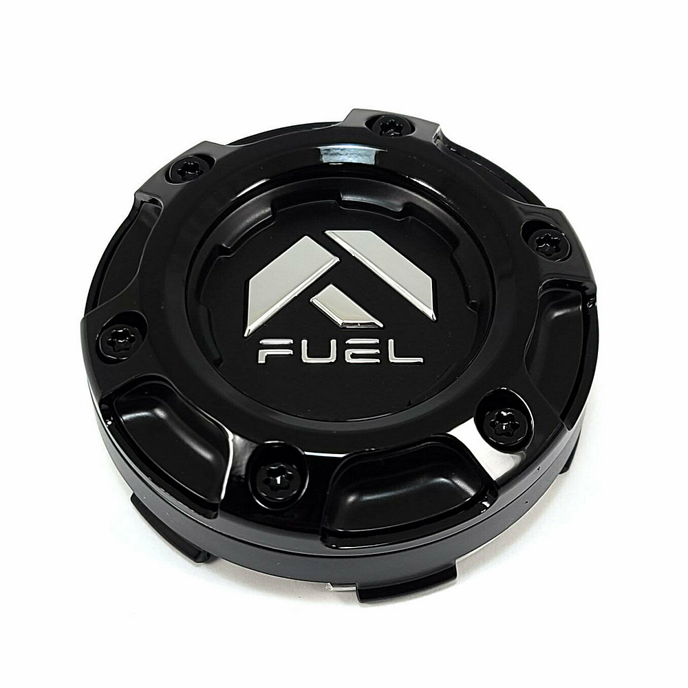 Fuel 1PC FUEL Black/Black SNAPIN Center Cap(3.18"SMALL BORE) - 1004-68BLD product image