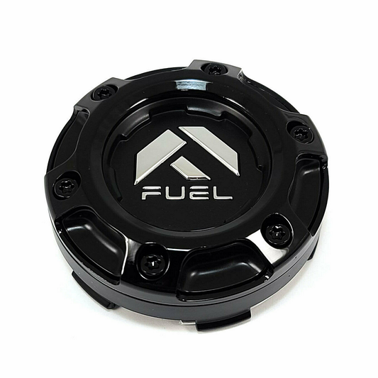 Fuel 1PC FUEL Black/Black SNAPIN Center Cap(3.18"SMALL BORE) - 1004-68BLD product image