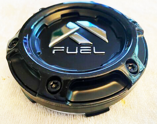 Fuel 1PC FC Center Cap SNAP-IN (Matte Black/Chrome) OD 100.1 ID 97.6 - 1004-69BLD product image
